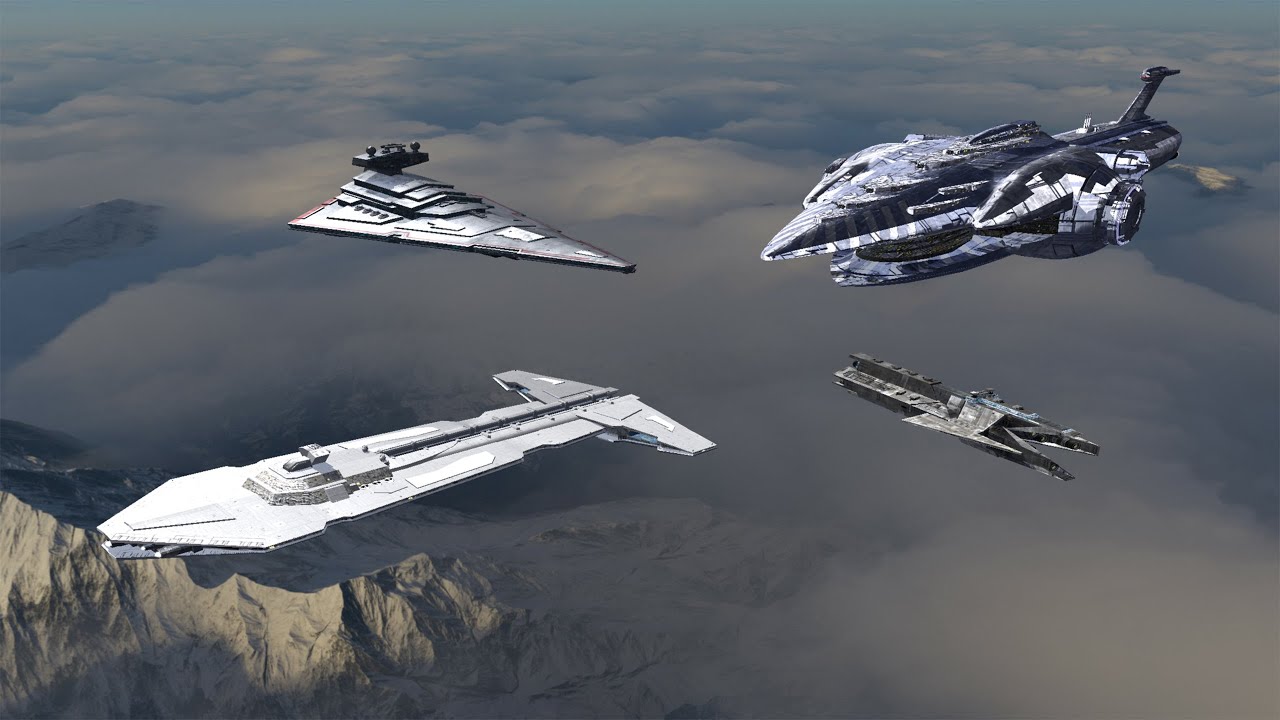 Malevolence & Xyston vs Onager & Aggressor – Ultimate Star Destroyer Battle