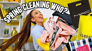 TRY ON CLOTHING HAUL! Ari ponytail, makeup, face masks and more! Spring cleaning who?