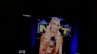 Nxt Kacey And Kayden Carter Backstage Interview