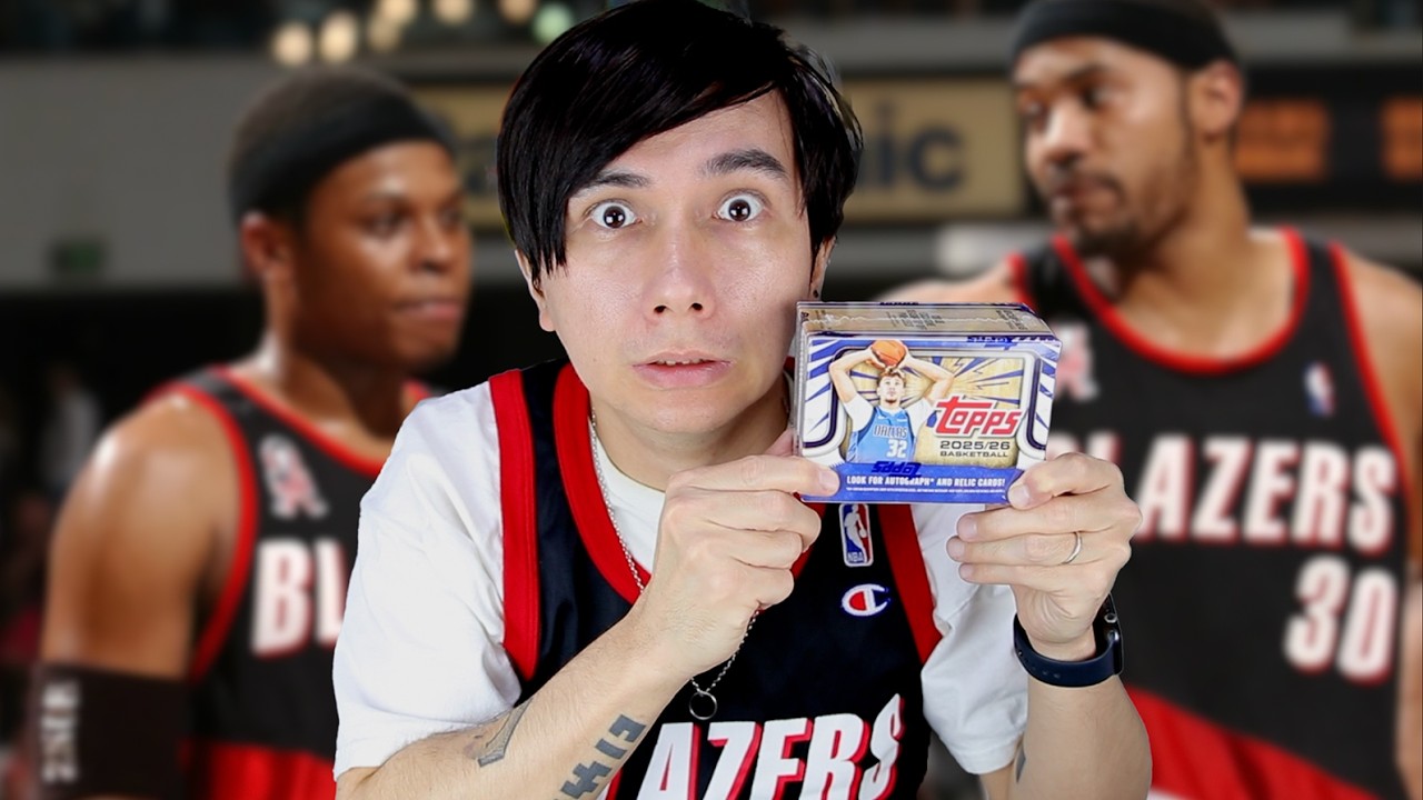 【神引き】NBAのトレカを22年ぶりに開封したら大変なことに！！(NBA TOPPS 2025-2026)