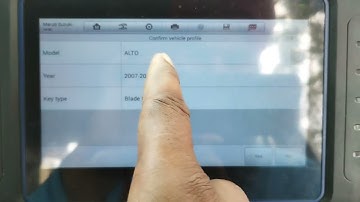 Alto key light billing and key programming autel 508