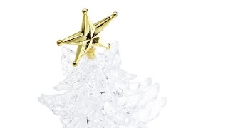 Charming USB Powered Christmas Tree with built in Multicolor LED Lights || AtHomeWithZane Store