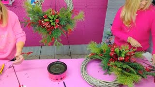 DIY Christmas Wreath Boho Style