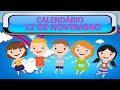 CALENDÁRIO DO DIA 12 DE NOVEMBRO DE 2021 - Aula completa