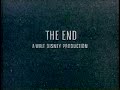 The End A Walt Disney Production Buena Vista Television Distribution Logos 1959 1988 Still 