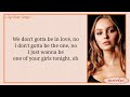 The weeknd jennie  lilyrose depp  one of the girls lyrics