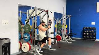 Band Push Accelerated Deceleration Lunge (linear)