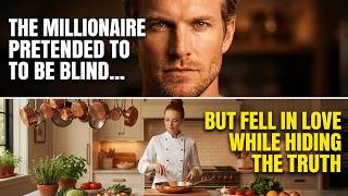 THE MILLIONAIRE PRETENDED TO BE BLIND BUT FELL IN LOVE WHILE HIDING THE TRUTH