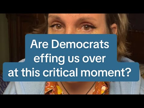 Are establishment Dems sabotaging us in this critical moment?