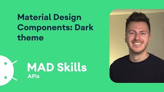 material design components: dark theme - mad skills