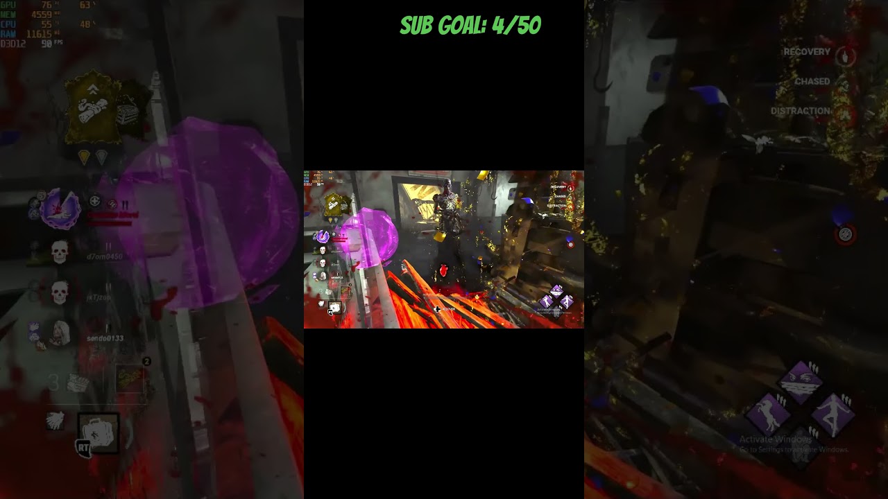 Hatch Escape vs Vecna! 🔥 | DBD Shorts