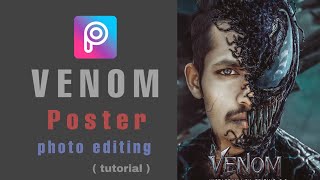 PicsArt mobile VENOM poster photo edit | picsart mobile complete tutorial- Gk Editing 2.0 screenshot 5