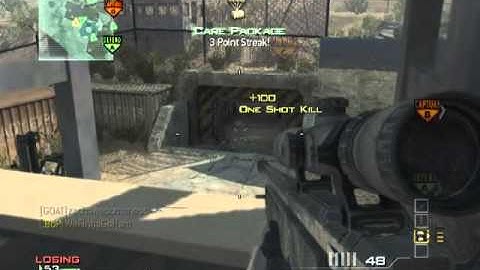 zachawesomeness - MW3 Quick Scope montage plus a few throwing knife kills