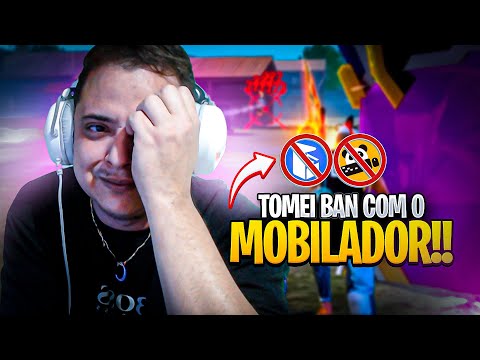 🔥 FUI BANIDO USANDO MOBILADOR AO VIVO! 😱 ADEUS CONTA?