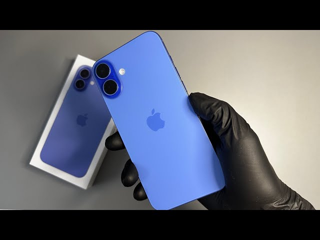iPhone 16 Unboxing & Review | Blue - YouTube