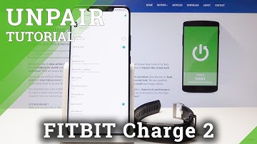 How to Disconnect FITBIT Charge 2 - Unpair Smartband