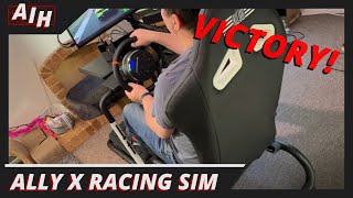I built an Ally X Racing Simulator thanks to the Next Level Racing Victory Racing Cockpit