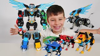 TRANSFORMERS STOP MOTION - Cybertron Optimus, Smokescreen, Construction &  Emir robot in real life!