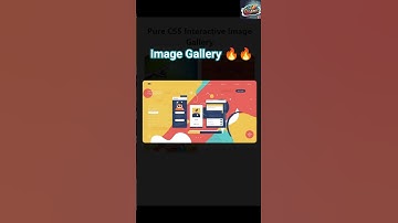 CSS Only Image Gallery in 30 Seconds! | No JavaScript Needed 🔥#shorts