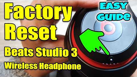 🔄 How to Factory Reset Beats Studio 3 Wireless Headphone 🎧 - 2024 UPDATE!!!
