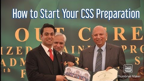 How to Start Your CSS Preparation {By: Awaid Irshad CSS Topper 2017}