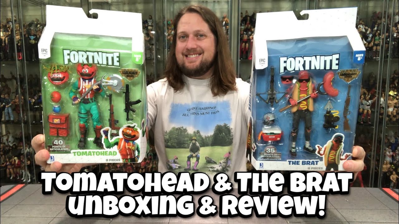 The Brat & Tomatohead Fortnite Unboxing & Review! - YouTube