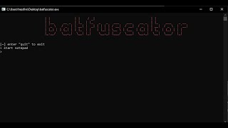 Celebrity batfuscator - small obfuscator for Batch code that i have made Profile