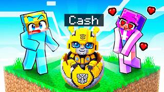 I Pretended to be a BABY TRANSFORMER on ONE CHUNK!