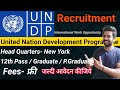 United Nation Development Programme Recruitment, Job, Vacancy | All Eligible | full process apply