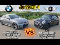 Is the NEW 2025 BMW 320i faster Than an Old 2017 Mini Cooper S?! (40-220km/h)