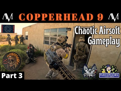 WILD Airsoft Squad Gameplay at AMS Copperhead 9 | 500 Player Game | New Mexico