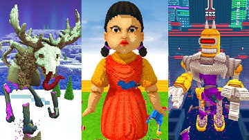 Monster Demolition 3D Gameplay Walkthrough All Levels APK Android iOS Monster Truck Survival Race