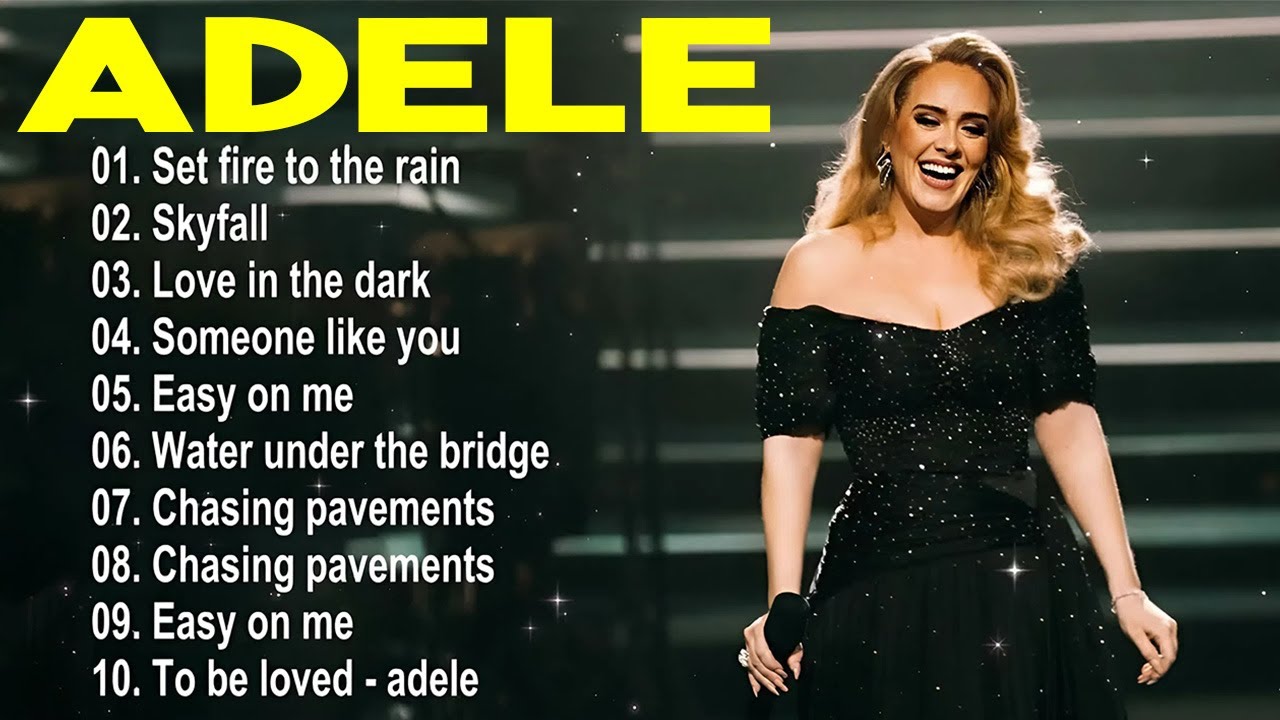 Adele Top Hits 2026 🎧 Emotional Songs Playlist