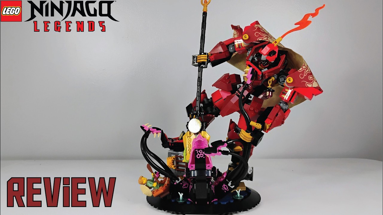 LEGO Ninjago 71846 The Fire Knight Mech REVIEW! - YouTube