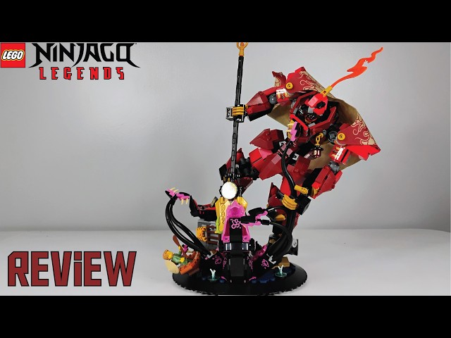 LEGO Ninjago 71846 The Fire Knight Mech REVIEW! - YouTube