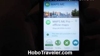Oops, Don't Try to Buy Maps me App When Traveling And Need