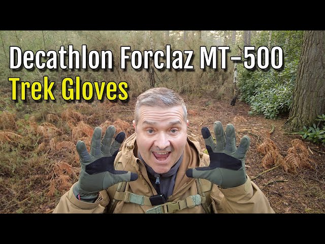 Decathlon Forclaz MT 500 Trek Gloves  Best Hiking Gloves For Temperate  Climates 