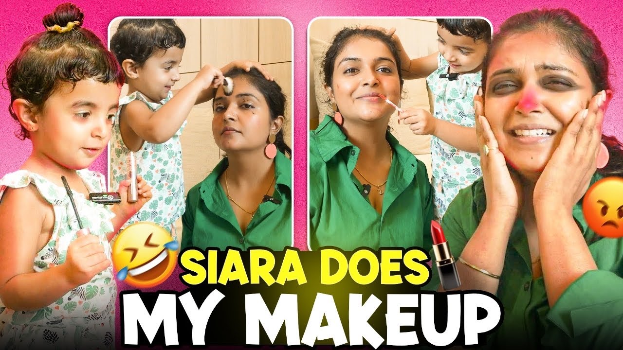 My Baby Does My Makeup 😜🤓