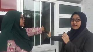 Contoh Produk Tingkap Aluminium