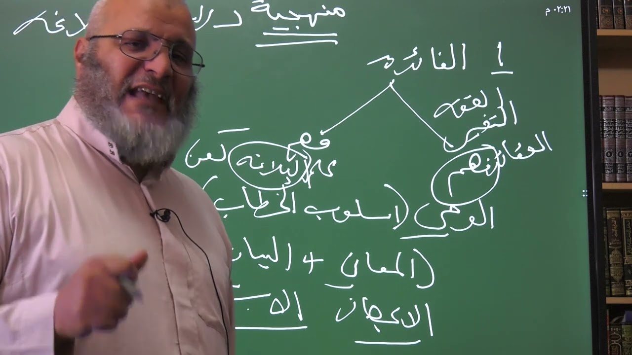 ما هي المنهجية الصحيحة في دراسة علم البلاغة الشيخ حسام الحمايدة