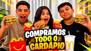 PEDIMOS TODAS AS SOBREMESAS ÀS 3:00AM *COMEMOS MUITO 🍦