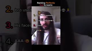 Ranking Perfectly Cut Screams