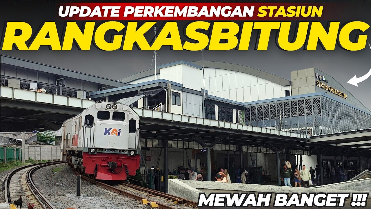 Banyak Ornamen LEUIT di stasiun ini❗Update Stasiun Rangkasbitung terkini