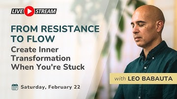 🔥 Live Webinar • From Resistance to Flow: Create Inner Transformation When You