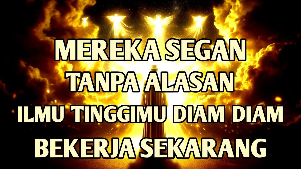 Orang Lain Merasa Segan Tanpa Tahu Kenapa, Ilmu Tinggimu Sedang Bekerja