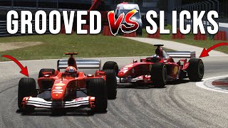 Grooved Tyres Vs Slicks - How Much Faster Could The F2004 Have Been?