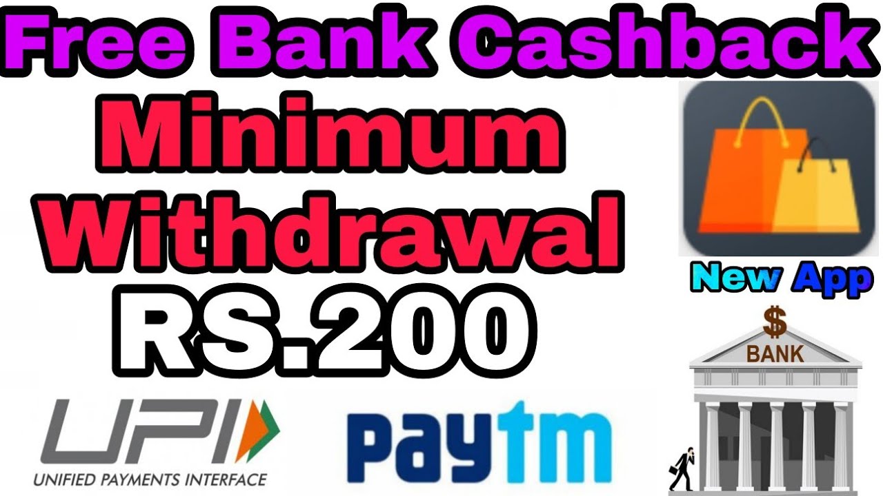 Free Bank Cashback Rs.200 Free Upi Cashback New apps 2020