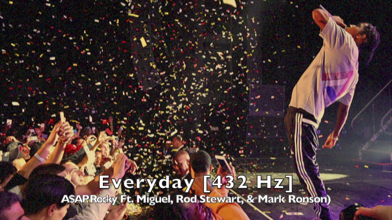AAP Rocky Everyday (Ft. Miguel, Rod Stewart & Mark Ronson)