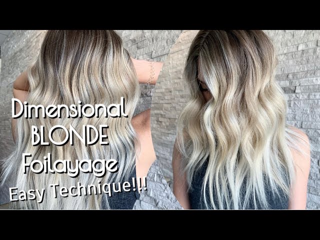 Too soon for a partial? Try this blonde foil refresh… – Joico