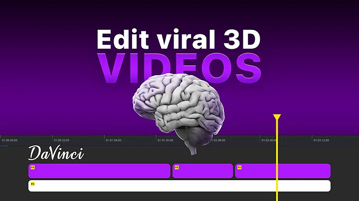 How To Edit Viral 3-D Videos | DaVinci Resolve